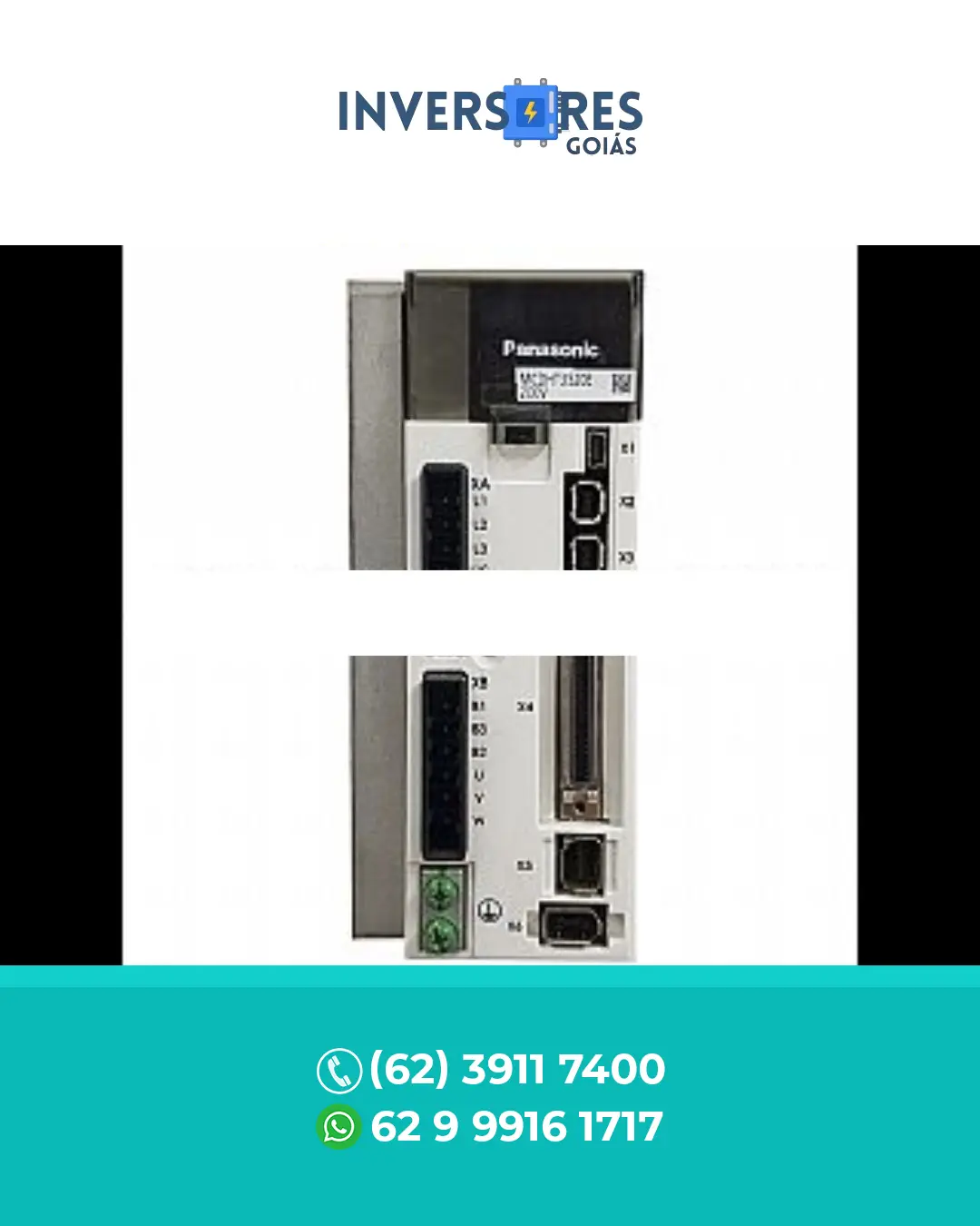 REPARO EM SERVO DRIVE PANASONIC MCDHT3520E GOIANIA ...